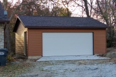 New Tan Garage